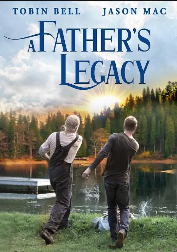 老人和池塘海报